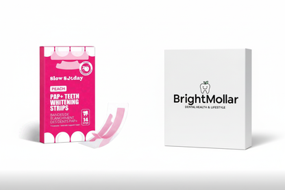 Pink Peach Strips with BrightMollar Box